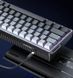 Игровая клавиатура беспроводная Onikuma, RGB подсветка, Bluetooth и USB адаптер 2.4GHz для ПК и ноутбука Серый 427897 фото 9