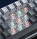Игровая клавиатура беспроводная Onikuma, RGB подсветка, Bluetooth и USB адаптер 2.4GHz для ПК и ноутбука Серый 427897 фото 11