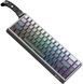 Игровая клавиатура беспроводная Onikuma, RGB подсветка, Bluetooth и USB адаптер 2.4GHz для ПК и ноутбука Серый 427897 фото 1