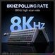 Игровая клавиатура беспроводная Onikuma, RGB подсветка, Bluetooth и USB адаптер 2.4GHz для ПК и ноутбука Серый 427897 фото 4