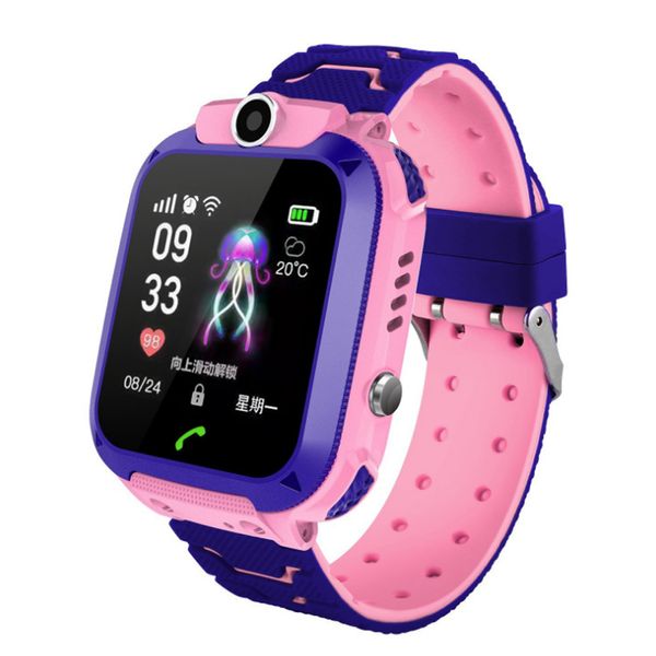 Дитячий розумний годинник Smart Baby Watch з SIM картою, кнопкою SOS, камерою і GPS Рожевий 1527557237 фото