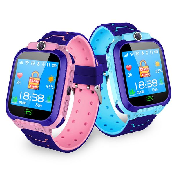 Дитячий розумний годинник Smart Baby Watch з SIM картою, кнопкою SOS, камерою і GPS Рожевий 1527557237 фото