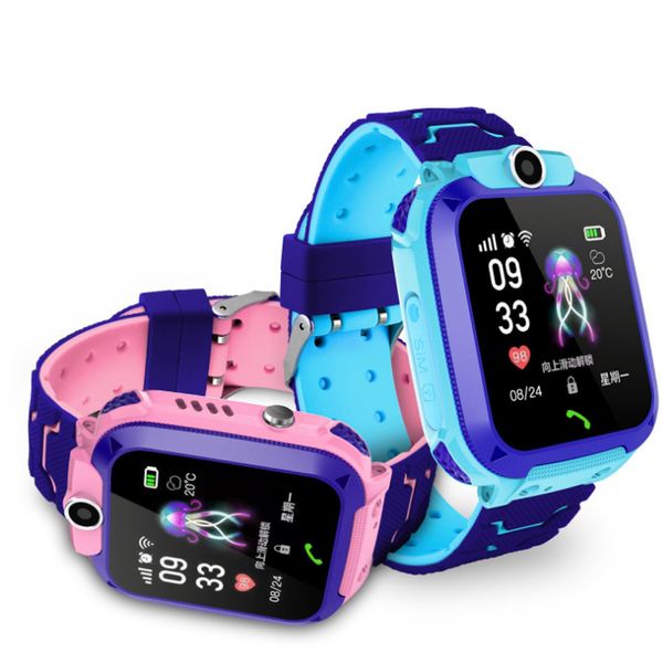 Дитячий розумний годинник Smart Baby Watch з SIM картою, кнопкою SOS, камерою і GPS Рожевий 1527557237 фото