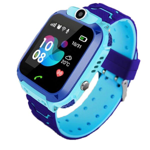 Дитячий розумний годинник Smart Baby Watch з SIM картою, кнопкою SOS, камерою і GPS Синій 1529262140 фото