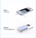Магнітний Magsafe павербанк Anker A1618  5000 mAh для iPhone з  підставкою для телефону Білий 08246 фото 6