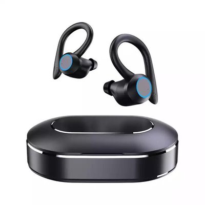 Бездротові спортивні Bluetooth навушники TWS Q23 Pro водонепрониикні з сенсорами і мікрофоном Чорний Q23-Headphone фото