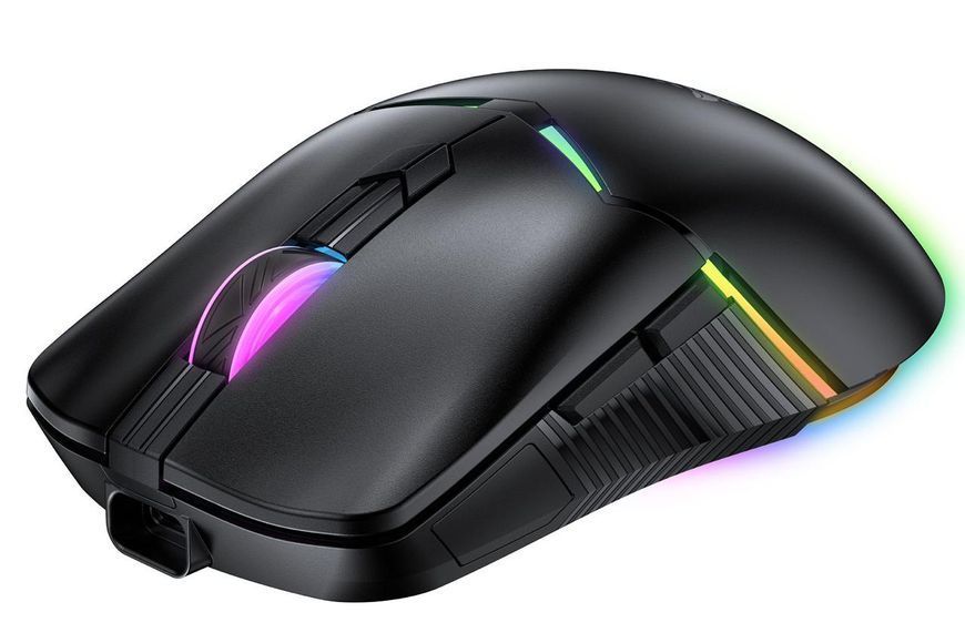 Игровая мышь Onikuma CW-98 Pro беспроводная, 12000 DPI, RGB подсветка, 3 режима подключения, геймерская мышка для ПК, ноутбука, Windows / Mac 74387 фото