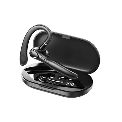 Bluetooth гарнітура G2 з мікрофоном, водонепроникним корпусом, шумоподавленням та кнопками управління Чорний G2 фото