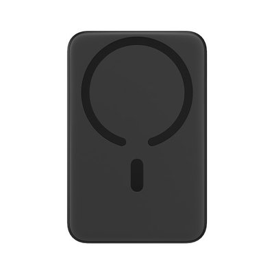 Портативний повербанк 10000 mah Baseus Magnetic 20W з бездротовою зарядкою для iPhone, чорний 38275 фото