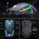 Игровая беспроводная мышка Onikuma C105 для ПК и ноутбука, USB адаптер 2.4 GHz, RGB-подсветка, 7 кнопок, 3600 DPI, аккумуляторная 57837 фото 6