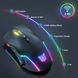 Игровая беспроводная мышка Onikuma C105 для ПК и ноутбука, USB адаптер 2.4 GHz, RGB-подсветка, 7 кнопок, 3600 DPI, аккумуляторная 57837 фото 2