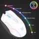 Игровая беспроводная мышка Onikuma C-105 Pro с RGB подсветкой, 2.4GHz, 600-3600 DPI, 7 кнопок, бесшумная мышь для ПК и ноутбука, белая 7347827 фото 3