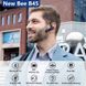 Беспроводная гарнитура Bluetooth наушник-вкладыш New Bee LC-B45C с активным шумоподавлением+ кейс-чехол Чёрный 1725 фото 10