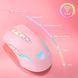 Беспроводная игровая мышка Onikuma CW15, RGB подсветка, 3600 DPI, для ПК и ноутбука Розовый 5784397 фото 3
