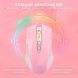 Беспроводная игровая мышка Onikuma CW15, RGB подсветка, 3600 DPI, для ПК и ноутбука Розовый 5784397 фото 4