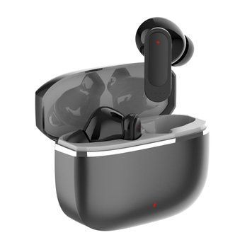 Бездротові навушники TWS MAX60 с мікрофоном, Bluetooth 5.4 та активним шумоподавленням ANC До 25 годин роботи Чорний 78374 фото