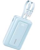 Портативний повербанк Anker 20000 mAh 45W з 2 вбудованими кабелями USB-C, швидка зарядка PD та LED дисплей, Power Bank для телефону, планшета, ноутбука 467837 фото