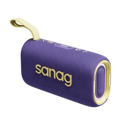 Портативна Bluetooth-колонка Sanag M30S PRO Музична стереодинамік з RGB-підсвіткою Фіолетовий 5327 фото