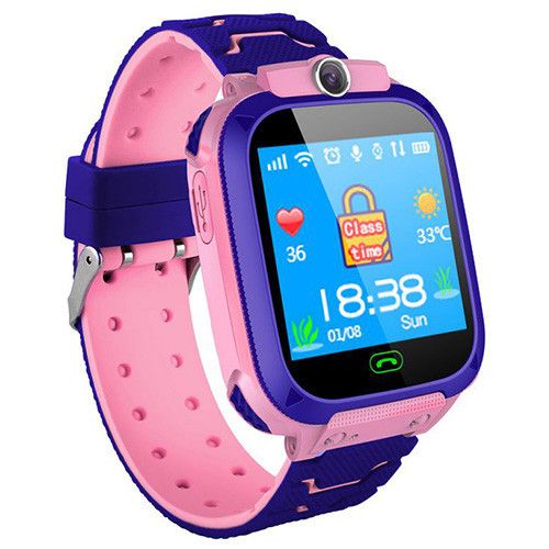 Дитячий розумний годинник Smart Baby Watch з SIM картою, фонариком, камерою і GPS Рожевий 1579138366 фото