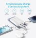 Портативний повербанк Anker 20000 mAh 45W з 2 вбудованими кабелями USB-C, швидка зарядка PD та LED дисплей, Power Bank для телефону, планшета, ноутбука 467837 фото 4