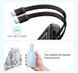 Портативний повербанк Anker 20000 mAh 45W з 2 вбудованими кабелями USB-C, швидка зарядка PD та LED дисплей, Power Bank для телефону, планшета, ноутбука 467837 фото 6