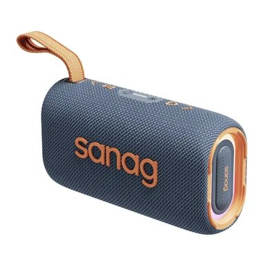 Бездротова Bluetooth-колонка Sanag M30S PRO Стереодинамік з RGB-підсвіткою Синій 543678 фото