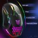 Проводная игровая компьютерная мышь Onikuma C12, RGB-подсветка, 800&ndash;6400 DPI, 7 кнопок, для ПК и ноутбука Черный 478397 фото 3