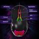 Проводная игровая компьютерная мышь Onikuma C12, RGB-подсветка, 800&ndash;6400 DPI, 7 кнопок, для ПК и ноутбука Черный 478397 фото 7