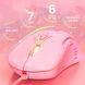 Мышка игровая для ПК и ноутбука Onikuma C15 Pro, 6400 DPI, проводная геймерская мышь с RGB подсветкой, 7 кнопок Розовый 765348 фото 2