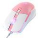Розовая игровая мышка ONIKUMA C16 с RGB подсветкой, 7200 DPI, 8 кнопок, проводная для ПК и ноутбука 48577 фото 2