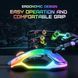 Геймерська дротова мишка Onikuma C24 з RGB підсвіткою, прозорий корпус, 800-7200 DPI, Dual Scroll, ігрова миша для ПК 567787 фото 7