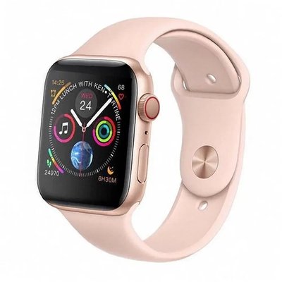 Смарт годинник Smart Watch H12 Pro Розумний годинник із сенсорним екраном та голосовим зв'язком Рожевий 1621 фото