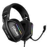 Геймерские проводные наушники Onikuma X-12 Pro с микрофоном и RGB подсветкой, игровая гарнитура для ПК 34897 фото
