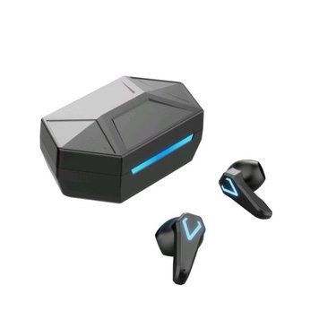 Беспроводные игровые наушники вкладишы TWS G20 с шумоподавлением, Bluetooth 5.3, игровым режимом, LED-подсветкой и зарядным кейсом 437877 фото