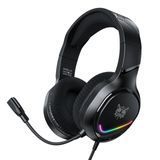 Ігрові навушники з мікрофоном Onikuma X-30 Pro дротова геймерська гарнітура з RGB підсвіткою та об&rsquo;ємним звуком 7.1 для ПК і ноутбука 32897 фото