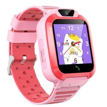 Детские смарт часы Q8 Smart Watch с 4G, GPS трекером, видеозвонком, прослушиванием, SIM-картой, геолокацией и кнопкой SOS, умные часы для детей Розовый 754377 фото