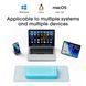 Беспроводная игровая клавиатура ONIKUMA G20 механическая, Bluetooth, с USB 2.4GHz адаптером, RGB подсветкой, для ПК ноутбука Mac 37987 фото 6