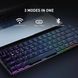 Беспроводная механическая клавиатура Onikuma G-19 с RGB подсветкой и Bluetooth для ПК и ноутбука Черный 4374877 фото 4