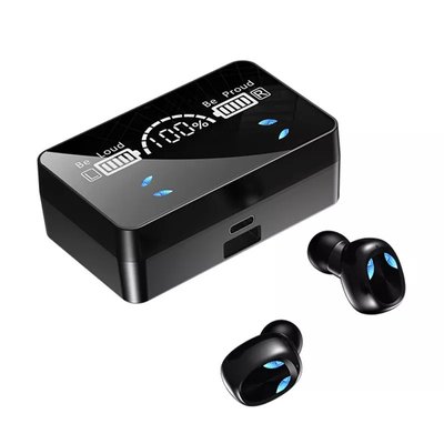 Бездротові Bluetooth навушники TWS X3 з LED підсвічуванням, індикатором заряду, павербанком і сенсорами керування TWS-Х3 фото