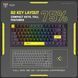 Беспроводная игровая механическая клавиатура ONIKUMA G-44 Pro с RGB подсветкой, Bluetooth / 2.4GHz / кабель, геймерская клавиатура для ПК и игр  4743877 фото 5