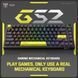 Беспроводная игровая механическая клавиатура ONIKUMA G-44 Pro с RGB подсветкой, Bluetooth / 2.4GHz / кабель, геймерская клавиатура для ПК и игр  4743877 фото 2